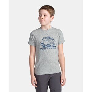 Kilpi SALO-JB Světle šedá Velikost: 110 dětské chlapecké triko