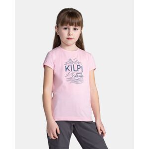 Kilpi MALGA-JG Světle růžová Velikost: 110 dívčí triko