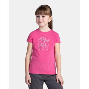 Kilpi MALGA-JG Růžová Velikost: 110 dívčí triko