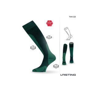 Lasting TKHK 620 zelená zimní podkolenka Velikost: (42-45) L ponožky