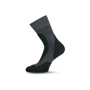 Lasting funkční ponožky TKN šedé Velikost: (42-45) L unisex ponožky