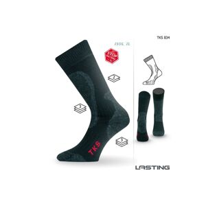 Lasting TKS 834 černá ponožky do zimy Velikost: (46-49) XL ponožky