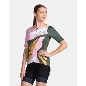 Kilpi RITAEL-W Tmavě zelená Velikost: 34 dámský cyklistický dres