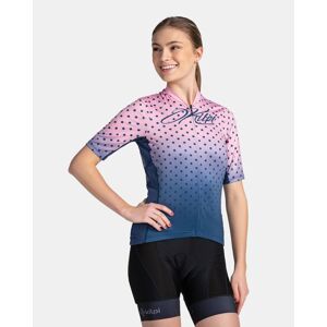 Kilpi RITAEL-W Světle růžová Velikost: 34 dámský cyklistický dres