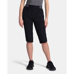 Kilpi MEEDIN-W Černá Velikost: 46 dámské outdoorové 3/4 kalhoty