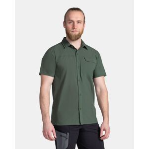 Kilpi BOMBAY-M Tmavě zelená Velikost: L pánská košile