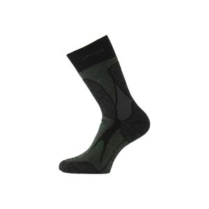 Lasting TRX 908 černá merino ponožky Velikost: (42-45) L ponožky