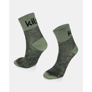 Kilpi SPEED-U Tmavě zelená Velikost: 35 unisex běžecké ponožky