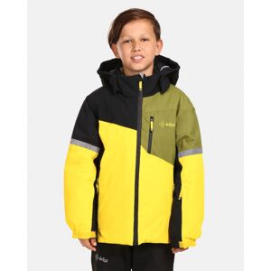 Kilpi FERDEN-JB Žlutá Velikost: 134 dětská lyžařská bunda