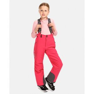 Kilpi MIMAS-J Růžová Velikost: 122 dětské lyžařské kalhoty