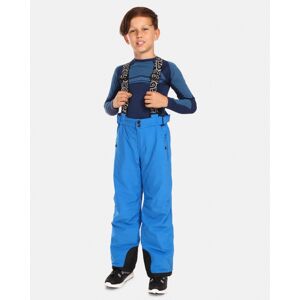 Kilpi GABONE-J Modrá Velikost: 134 dětské lyžařské kalhoty