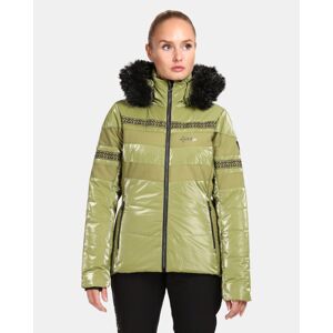 Kilpi DALILA-W Zelená Velikost: 44 dámská lyžařská bunda