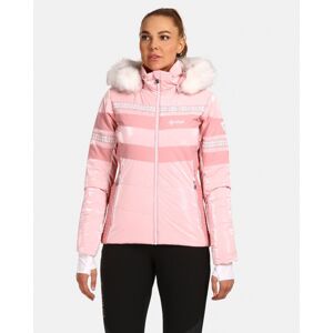 Kilpi DALILA-W Světle růžová Velikost: 38 dámská lyžařská bunda