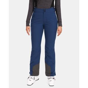 Kilpi ELARE-W Tmavě modrá Velikost: 34 dámské kalhoty