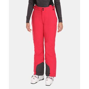 Kilpi ELARE-W Růžová Velikost: 42 short dámské kalhoty