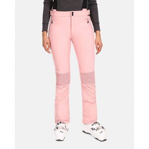 Kilpi DIONE-W Světle růžová Velikost: 42 short dámské lyžařské kalhoty
