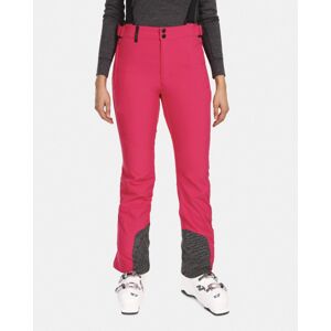 Kilpi RHEA-W Růžová Velikost: 48 dámské kalhoty