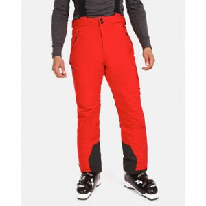 Kilpi METHONE-M Červená Velikost: XL pánské lyžařské kalhoty