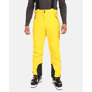 Kilpi METHONE-M Žlutá Velikost: XL pánské lyžařské kalhoty