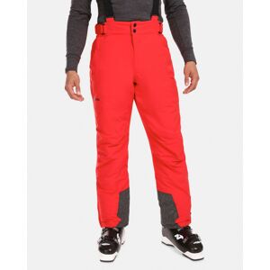 Kilpi MIMAS-M Červená Velikost: L pánské lyžařské kalhoty