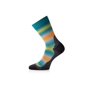 Lasting merino ponožky WLG zelené Velikost: (42-45) L