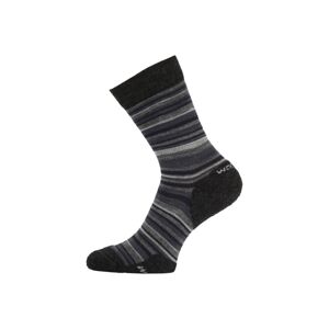 Lasting WPL 805 šedé vlněné ponožky Velikost: (34-37) S ponožky