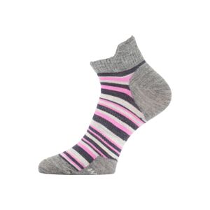 Lasting WWS 804 růžové vlněné ponožky Velikost: (42-45) L ponožky