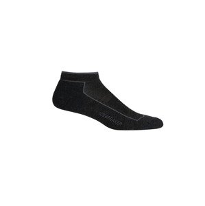 Pánské merino ponožky ICEBREAKER Mens Hike_Cool-Lite Low Cut, Jet HTHR velikost: 44,5-46,5 (L)
