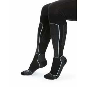 Dámské ponožky ICEBREAKER Wmns Ski+ Light OTC, Black velikost: L