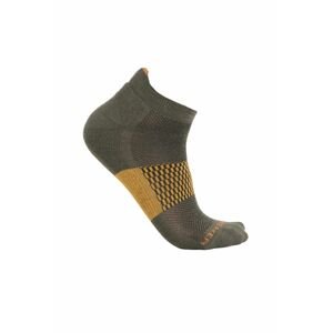 Pánské merino ponožky ICEBREAKER Mens Multisport Light Micro, Loden/Solar velikost: 39-41,5 (S)