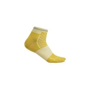 Dámské merino ponožky ICEBREAKER Wmns Merino Run+ Ultralight Mini, Lux/Lucid velikost: 35-37 (S)