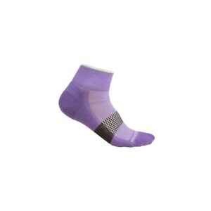 Dámské merino ponožky ICEBREAKER Wmns Multisport Light Mini, Magic/Glazen/Bittersweet velikost: 38-40 (M)