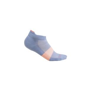 Dámské merino ponožky ICEBREAKER Wmns Multisport Light Micro, Kyanite/Tang/Glow velikost: 41-43 (L)