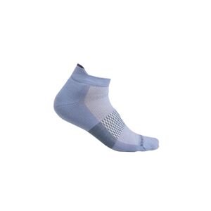 Pánské merino ponožky ICEBREAKER Mens Multisport Light Micro, Kyanite/Graphite/Dawn velikost: 39-41,5 (S)