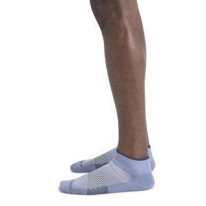 Pánské merino ponožky ICEBREAKER Mens Multisport Light Mini, Kyanite/Graphite/Dawn velikost: 42-44 (M)