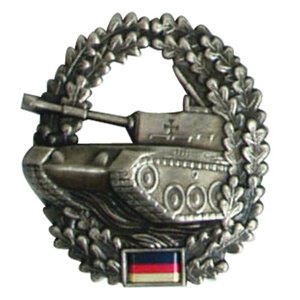 Bundeswehr Odznak BW na baret Panzertruppe