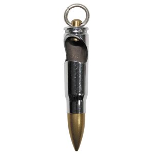 MFH int. comp. Přívěšek na klíče / otvírák na lahve patrona AK-47 stříbrný