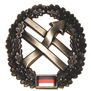 Bundeswehr Odznak BW na baret PSV kovový