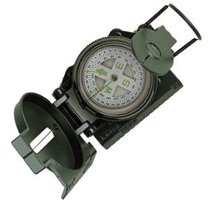 ROTHCO Kompas TACTICAL MARCHING kovové tělo ZELENÝ Barva: Zelená