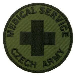 NAVYS Nášivka MEDICAL SERVICE CZECH ARMY bojová VELCRO